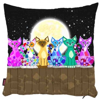 Kedili Yastık Kılıfı-116